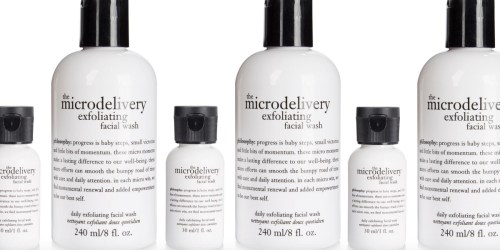 Macy’s.com: Philosophy 2-Piece Microdelivery Exfoliating Facial Wash Set $18 Shipped ($33 Value)