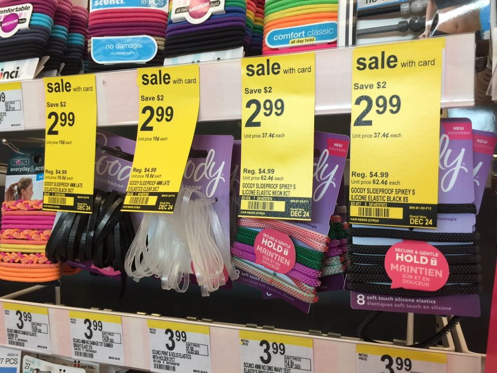 Walgreens Goody Hair Accessories Only 99¢ (Regularly 4.99)