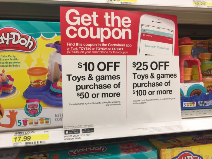 Target Toy Savings 