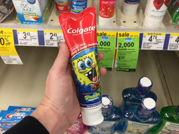 Colgate Spongebob Toothpaste 
