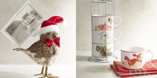 Pier 1 Imports: ALL Christmas Items 75% Off = Stacking Mug Set Only $4.98 (Reg. $19.95) + More