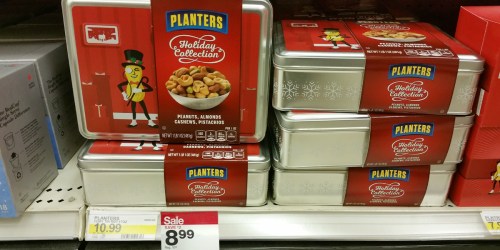 Target: Planters Mixed Nuts Holiday Tin Only $5.74 (Regularly $10.99)