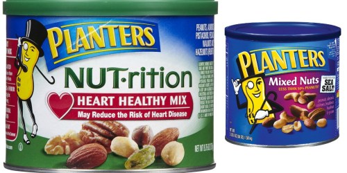 Walgreens: Planters Mixed Nuts & NUT-rition Canisters Only $3 Each + More