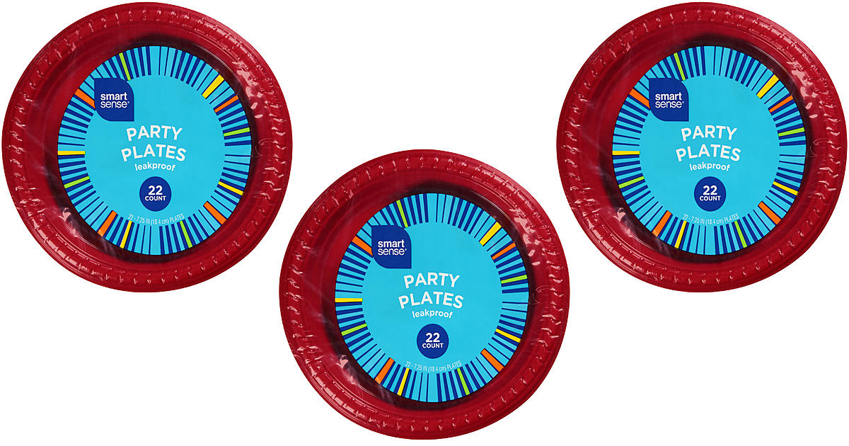 Kmart FREE Smart Sense Paper Plates Mobile App Coupon (Must Load Today)