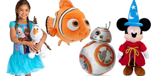 Disney Store: FREE Shipping On Any Order = Medium Plush Toys ONLY $10 Shipped