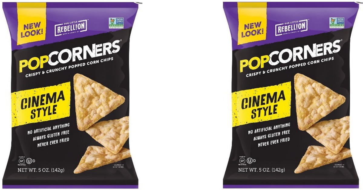 Amazon POPCORNERS Cinema Style Popcorn Chips 12Pack Only 11.65 Shipped