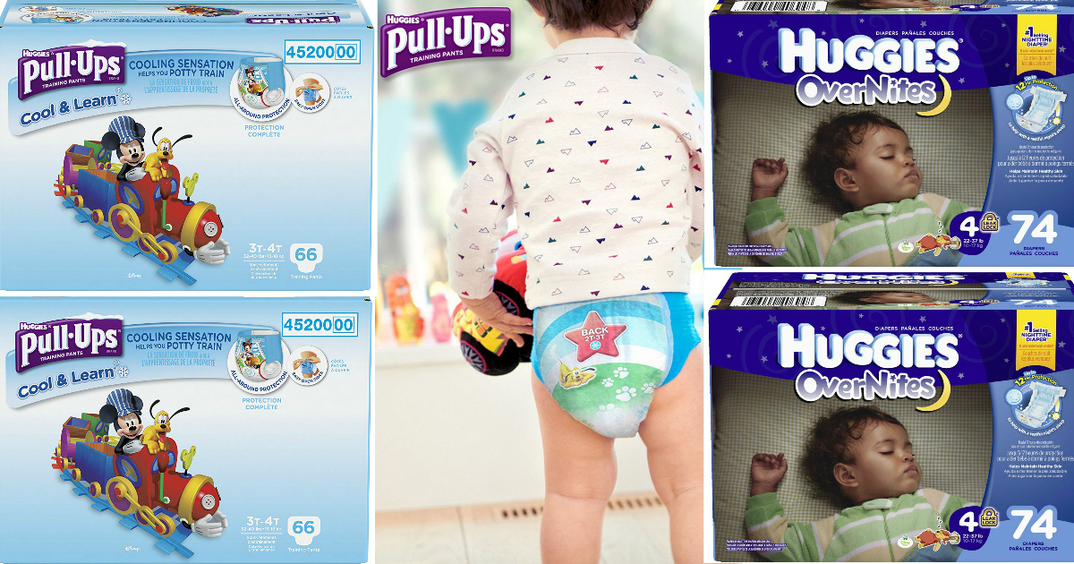 Amazon Family 20 Off Pull Ups GoodNites Huggies OverNites   Pull Ups 