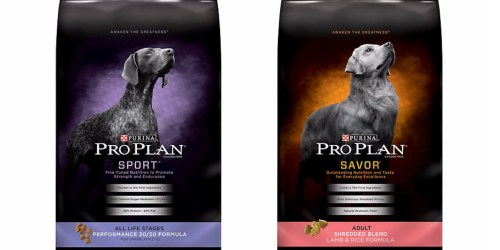 New $8/1 Purina Pro Plan Dog Food Coupon (Any Size & Variety) = ONLY $1.99 For 6 Pound Bag at Petco