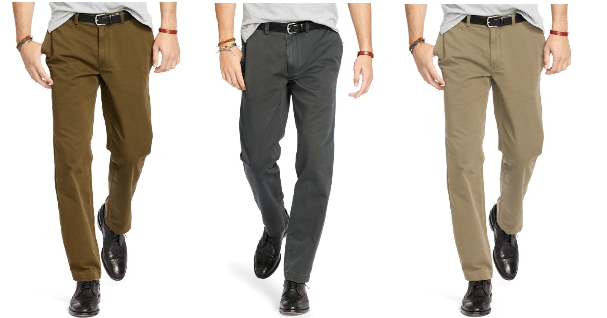 RalphLauren.com: Extra 40% Off Sale Items = Men's Classic-Fit Chinos ...