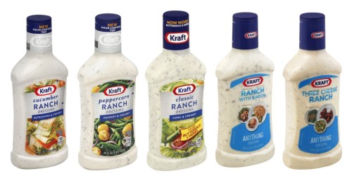 Kroger & Affiliates: FREE Kraft Ranch Dressing (Download eCoupon Today Only)