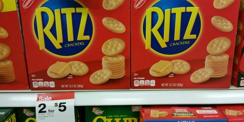 Target: Save On Nabisco Ritz Crackers