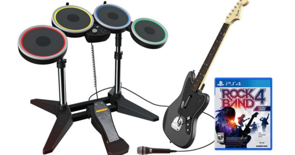 Rock Band Rivals Band Kit W Guitar Drums More Only 99 99