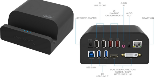 Amazon: Sabrent USB 3.0 Universal Docking Station Only $62.99 Shipped (Regularly $149.99)