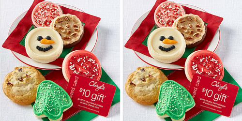 Cheryl’s Cookies: Holiday Cookie Sampler + $10 Reward Card Only $12.99 Shipped