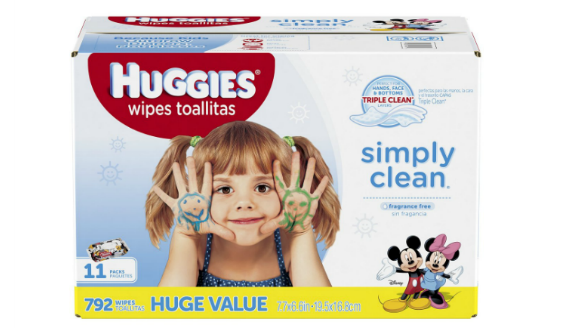Huggies Simply Clean Wipes