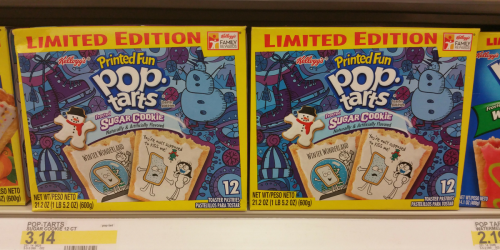 Target: Kellogg’s Pop-Tarts Frosted Sugar Cookie 12 Count Box ONLY $2.18 Each (18¢ Per Pop-Tart)