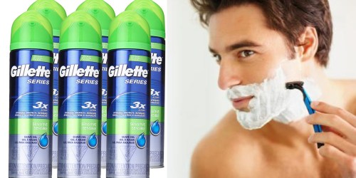 Amazon: 6 Pack of Gillette Series Shave Gel Only $8.32 Shipped (Just $1.39 Each)