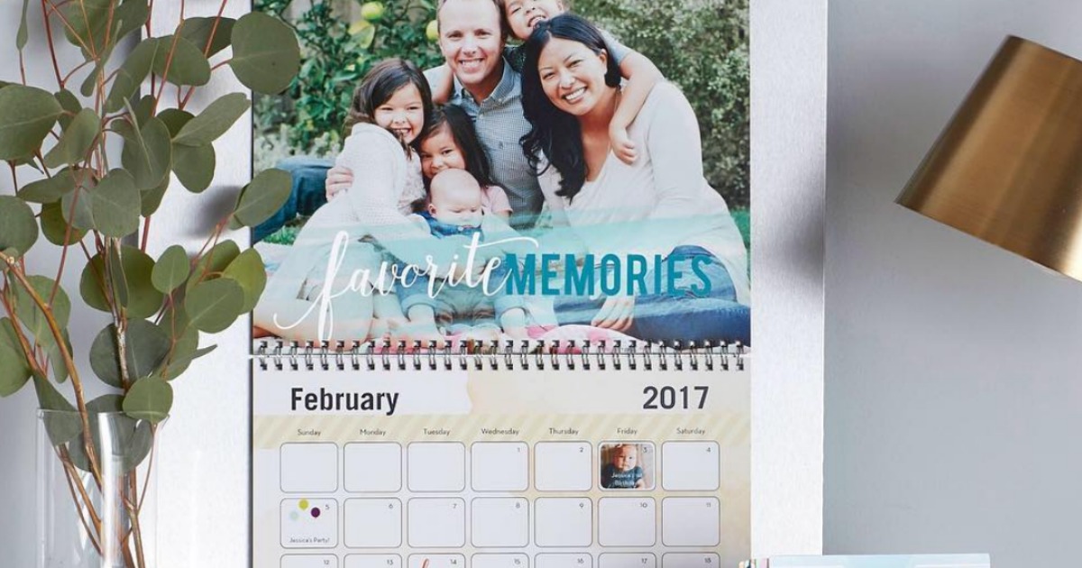 Pampers Rewards Members Possible FREE Shutterfly Wall Calendar (Check