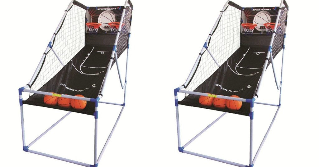 sportcraft-double-shot-electronic-basketball-arcade-game