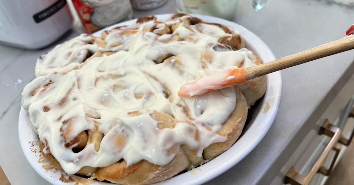 Cinnamon Rolls from Frozen Bread Dough