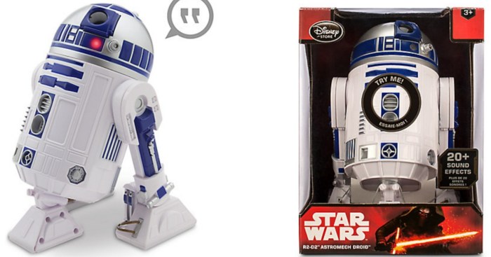 Disney Store: R2-D2 Talking Star Wars Figure Only $29.96 Shipped