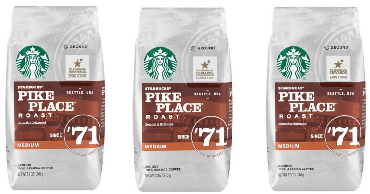 Target Starbucks Ground Coffee 12 Oz Bags Only 5.59 Each Shipped