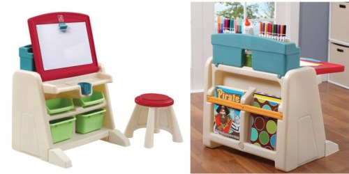 Step2 Flip & Doodle Easel Desk with Stool Only $40.99 Shipped (Regularly $77.99)