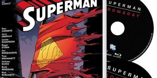Best Buy: SuperMan Doomsday Blu-Ray + Graphic Novel Only $9.99 Shipped (Regularly $17.99)