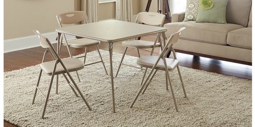 Kmart: 5-Piece Folding Table & Chairs Set $50.58 Shipped + Earn $26 in Shop Your Way Points