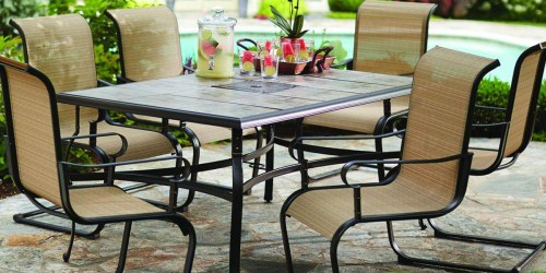 Home Depot: Hampton Bay 7-Piece Patio Dining Set Only $299 Shipped (Regularly $499)