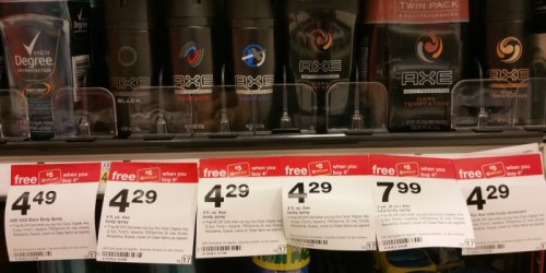 Target: Axe Body Sprays ONLY $1.27 Each (After New Ibotta Rebates, Coupons & Gift Card)