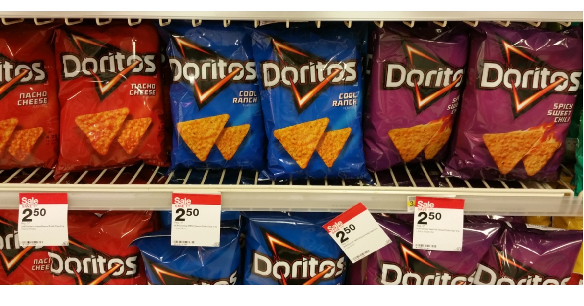 Target Doritos Chips ONLY 1.75 (Regularly 3.99)