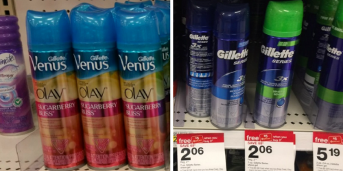 Target: FREE Venus + Olay Shave Gel After Gift Card Offer + Cheap Gillette Shave Gel