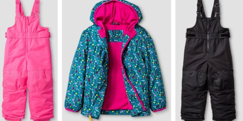 Target.com: 30% Off Outerwear = Cat & Jack Snow Bibs Or Jackets Just $11.89 Each Shipped