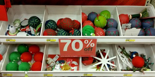 Target: Holiday Clearance NOW 70% Off = 38¢ Febreze, 60¢ Ribbon, $1.80 Ornament Sets & More