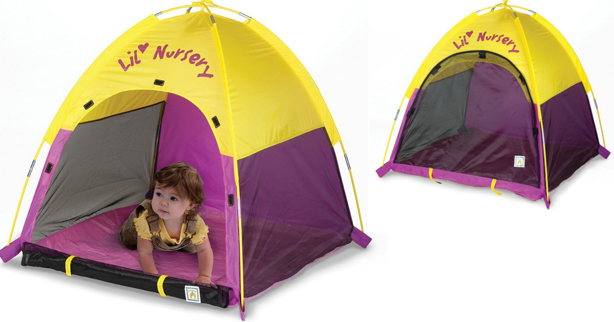 Amazon Pacific Play Tents Lil Nursery Portable Dome Tent for Infants