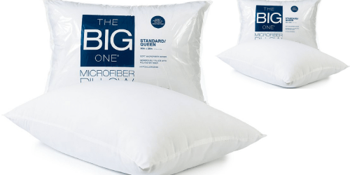 Kohl’s.com: The Big One Microfiber Pillow Only $3.39 (Regularly $11.99) & More