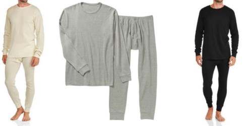 Walmart.com: Athletex Men’s Thermal Crew and Pants Set Only $6