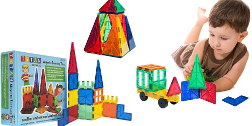 Staples: Tytan Magnetic Learning Tiles 100-Piece Building Set $49.99 Shipped (Reg. $119.99)