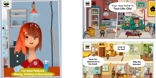 Highly Rated Toca Games Android Apps Starting at Only 10¢ (Regularly $2.99)