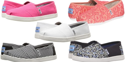 6PM.com: TOMS Kids Classics Only $17.10 (Regularly $42) + More