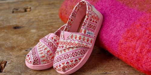 TOMS.com: Extra 15% Off Sale Items = Tiny TOMS Only $16.32, Youth Classics Only $19.38 + More