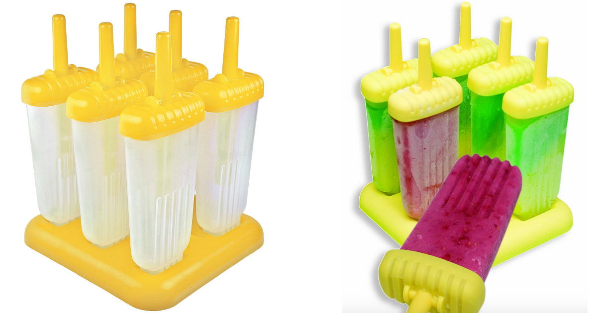 Amazon: Highly Rated Set of 6 Tovolo Groovy Ice Pop Molds Only $3.24 ...