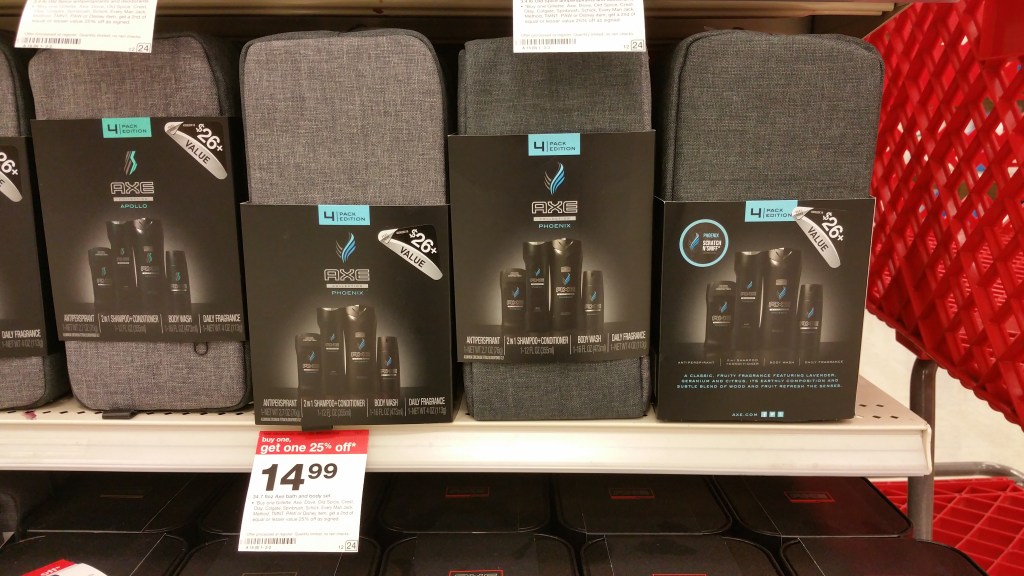 Target Shoppers! *HOT* Axe Gift Sets ONLY 3.56 Each (16