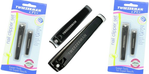Amazon: Tweezerman Deluxe Nail Clipper Set Only $5.40 (Regularly $9)