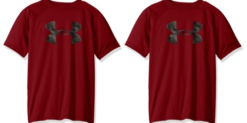 Amazon: Under Armour Boys’ Tech Big Logo T-Shirt Only $9.99 (Regularly $19.99)