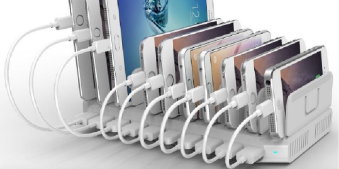 Amazon: UNITEK 10-Port USB Charger Charging Station Only $24.93 (Regularly $42.99+)