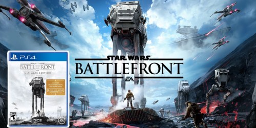 Star Wars Battlefront Ultimate Edition For PlayStation 4 Only $19.99 (Regularly $39.99)