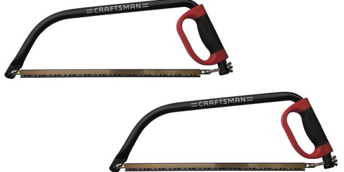 Sears: Craftsman 21″ Bow Saw Only $5.99 (Regularly $10.99)