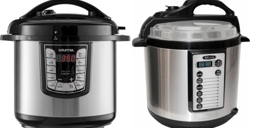 Best Buy: Gourmia 8-Quart Stainless Steel Pressure Cooker ONLY $64.99 Shipped (Regularly $129.99)